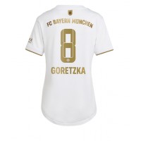 Bayern Munich Leon Goretzka #8 Fotballklær Bortedrakt Dame 2022-23 Kortermet